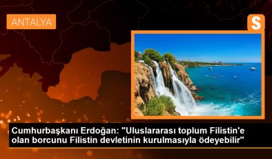 Cumhurbaşkanı Erdoğan: “Uluslararası toplum Filistin’e olan borcunu Filistin devletinin kurulmasıyla ödeyebilir”