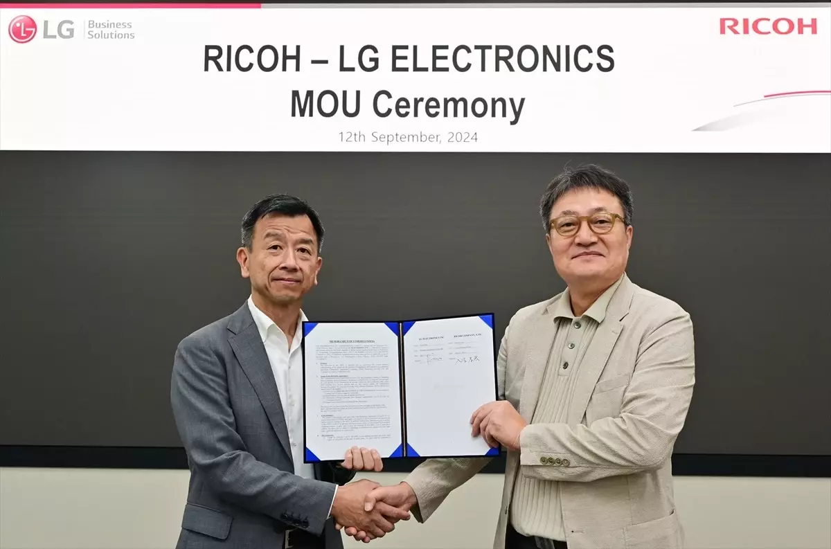 LG ve Ricoh’dan Dijital Ofis Çözümleri Ortaklığı