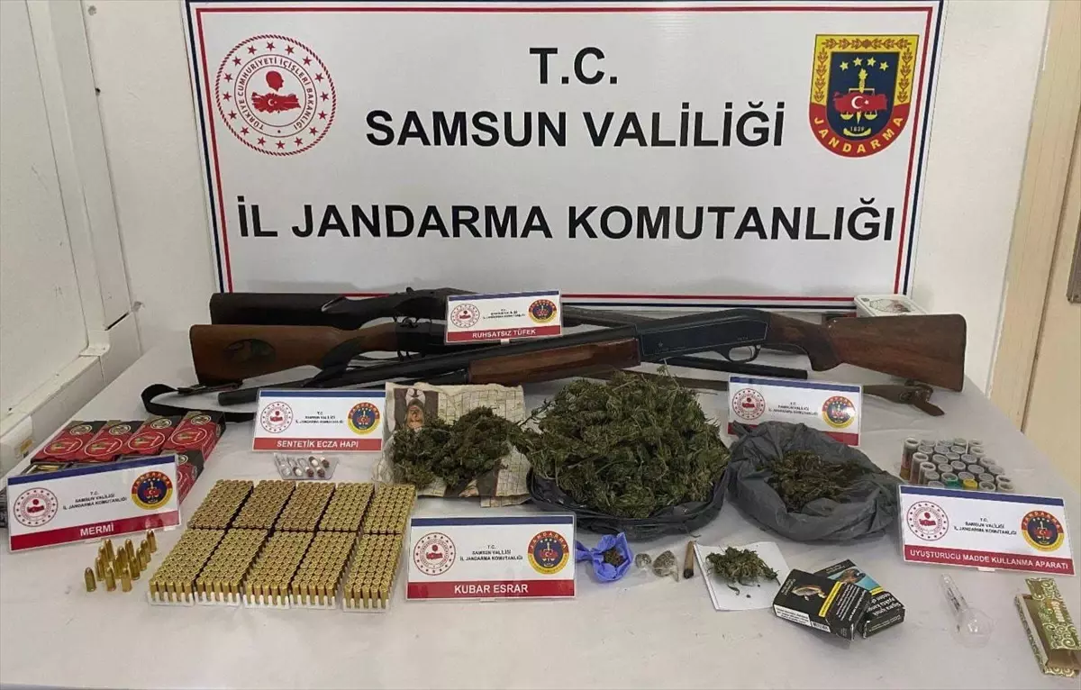 Samsun’da Uyuşturucu Operasyonu: 1 Gözaltı