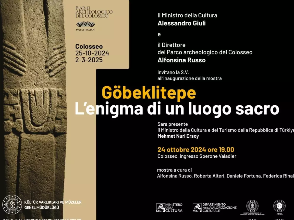 Göbeklitepe Sergisi Roma’da Açıldı