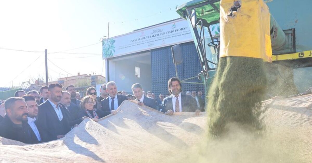 Gaziantep’te Nane Eleme ve Paketleme Tesisi hizmete girdi